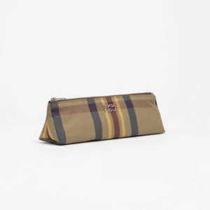 Etui żakard tartan khaki burgund BIMBA Y LOLA