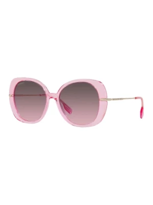 Eugenie Sunglasses Pink/Grey Shaded Burberry