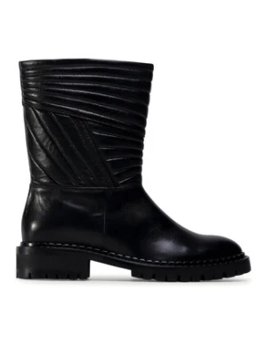 Eva Minge Botki M-33-08-000950 Czarny