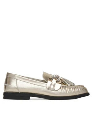 Eva Minge Loafersy PETUNIA-V1792-335-1 Złoty