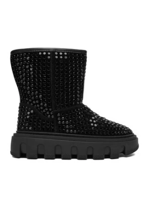 Eva Minge Śniegowce EO-NIKI-LT1748-1 Czarny