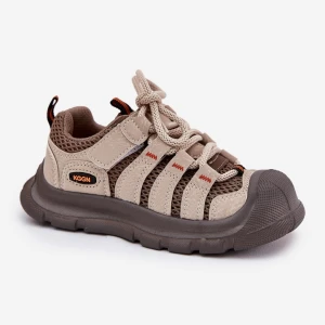 EVento Chłopięce Buty Sportowe Trekkingowe Beżowe beżowy