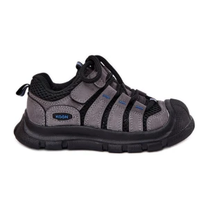 EVento Chłopięce Buty Sportowe Trekkingowe Czarne