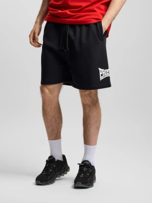 Ever krótkie spodenki oversize męskie czarne Klasyk