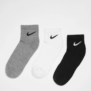 Nike 3 PACK - Everyday Cushioned Training Ankle Socks uniseks Skarpety wielokolorowy rozmiar Odzież