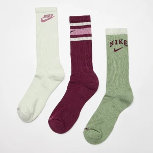 Nike 3 PACK - Everyday Plus Crew uniseks Skarpety wielokolorowy rozmiar Odzież