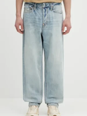 Evisu jeansy 7-Pocket Light Tone Washed męskie 2ESHTM5JE1006
