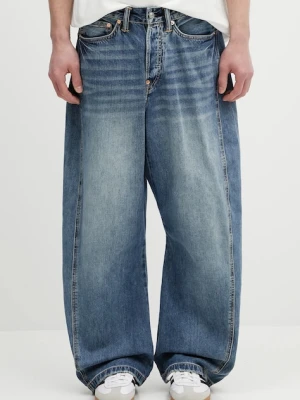 Evisu jeansy Kamon Leather Applique męskie 2ESHTM5JE1010