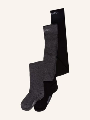 Ewers Collection Rajstopy, 2 Szt. schwarz