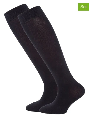 ewers Podkolanówki (2 pary) w kolorze czarnym rozmiar: 31-34