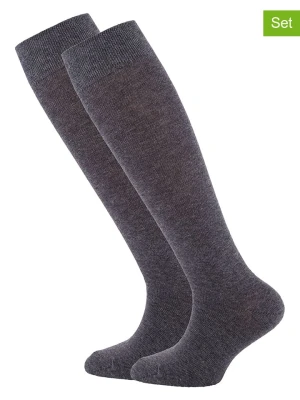 ewers Podkolanówki (2 pary) w kolorze szarym rozmiar: 39-42