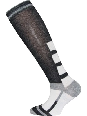ewers Podkolanówki termiczne w kolorze czarno-szaro-białym rozmiar: 35-38