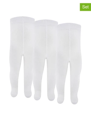 ewers Rajstopy (3 pary) w kolorze białym rozmiar: 98