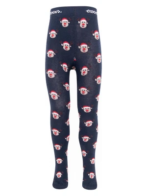 ewers Rajstopy w kolorze granatowym ze wzorem rozmiar: 92