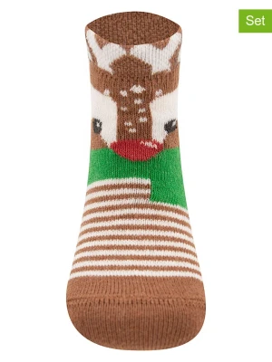 ewers Skarpety (2 pary) w kolorze jasnobrązowym rozmiar: 19-22