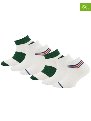 ewers Skarpety (6 par) w kolorze zielono-białym rozmiar: 39-42
