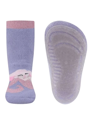 ewers Skarpety antypoślizgowe "SoftStep Mermaid" w kolorze fioletowym rozmiar: 25/26