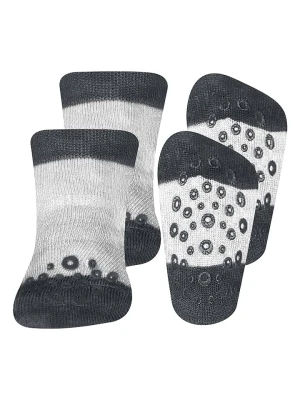 ewers Skarpety w kolorze szaro-antracytowym do raczkowania rozmiar: 17/18