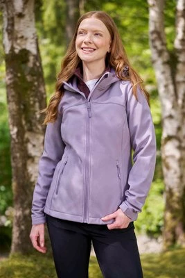 Exodus Damska Kurtka Softshell - Purple Mountain Warehouse