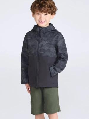 Exodus — dziecięca softshell z nadrukiem moro - Black Mountain Warehouse