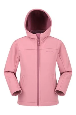 Exodus - dziecięcy softshell - Light Pink Mountain Warehouse