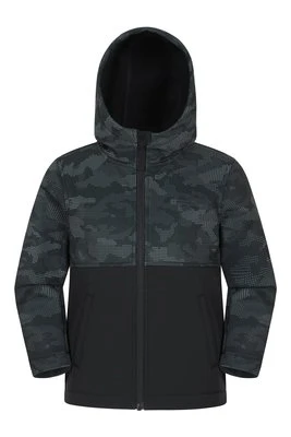 Exodus II dziecięcy softshell z nadurkiem - Grey Mountain Warehouse