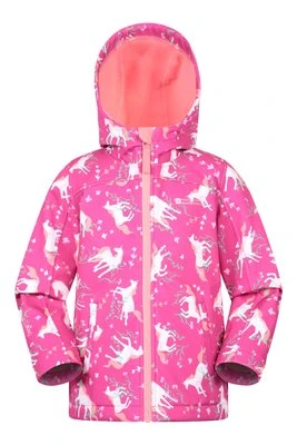 Exodus II dziecięcy softshell z nadurkiem - Pink Mountain Warehouse