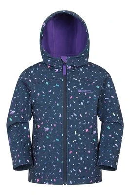 Exodus II dziecięcy softshell z nadurkiem - Pink Mountain Warehouse