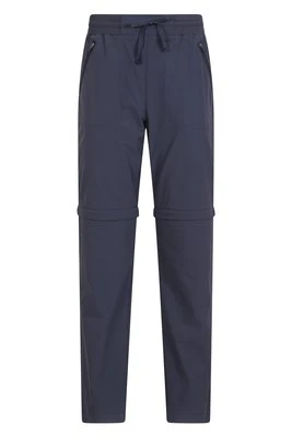 Explore męskie spodnie na zamek błyskawiczny — krótkie - Navy Mountain Warehouse