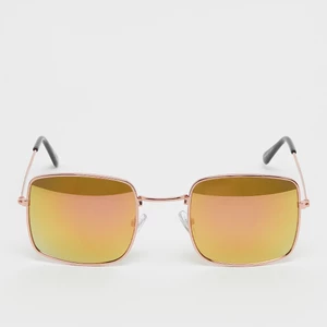Kwadratowe okulary przeciwsłoneczne - złote, żółty, marki SNIPESBags, w kolorze Złoty, rozmiar