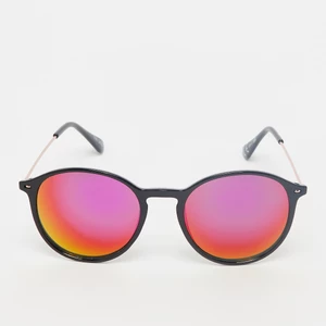 Okrągłe okulary przeciwsłoneczne - czarne SNIPES