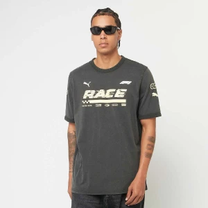 PUMA F1 Graphic Ringer Tee mężczyźni T-Shirty i Polo szary rozmiar Odzież