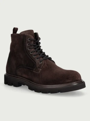 FABI buty męskie zamszowe Hill brązowy