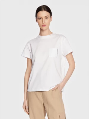 Fabiana Filippi T-Shirt JEDP04W108 Biały Regular Fit