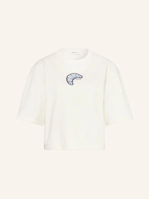 Fabienne Chapot Koszulka Benja Z Ozdobnymi Perełkami weiss