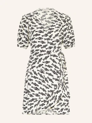 Fabienne Chapot Sukienka Kopertowa Ariel schwarz