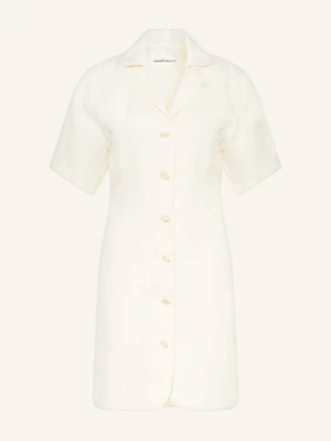 Fabienne Chapot Sukienka Melody Z Lnem weiss