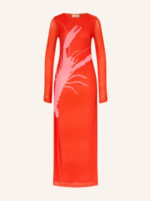 Fabienne Chapot Sukienka Z Siateczki Sionara rot