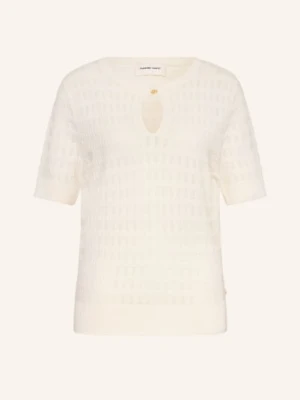 Fabienne Chapot Sweter Z Dzianiny Masja weiss