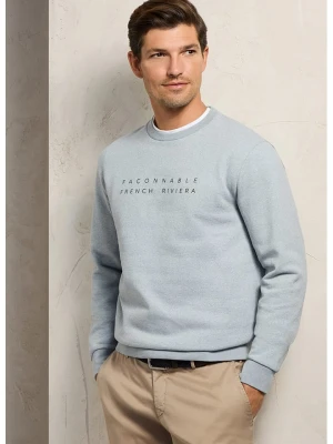 Façonnable Bluza w kolorze jasnoszarym rozmiar: M