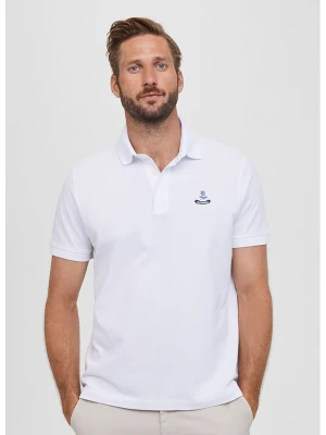 Façonnable Koszulka polo w kolorze białym rozmiar: M