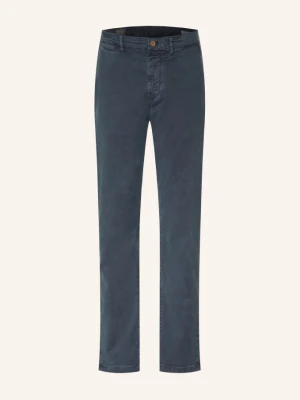 Faherty Chinosy Coastline O Kroju Slim Fit blau NIEBIESKI