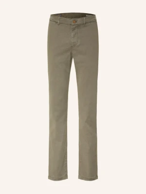 Faherty Chinosy Coastline O Kroju Slim Fit gruen OLIWKOWY