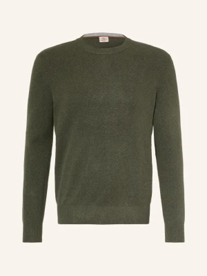 Faherty Sweter Jackson gruen CIEMNOZIELONY