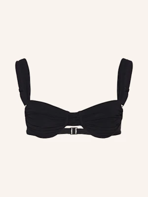 Faithfull The Brand Góra Od Bikini Z Fiszbinami Sol schwarz