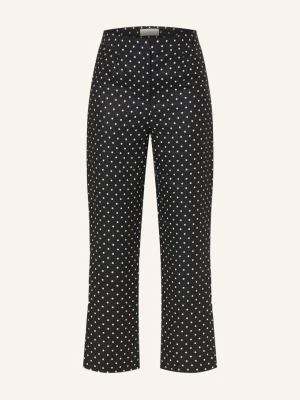 Faithfull The Brand Spodnie 7/8 Iria Z Lnu schwarz
