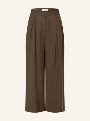 Faithfull The Brand Spodnie Marlena Astrid braun