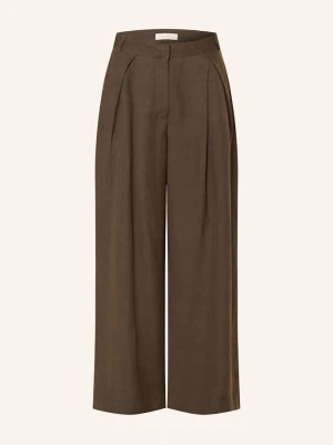 Faithfull The Brand Spodnie Marlena Astrid braun KHAKI