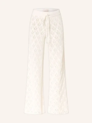 Faithfull The Brand Spodnie Z Dzianiny Fio weiss