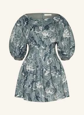 Faithfull The Brand Sukienka Z Lnu Lowen grau